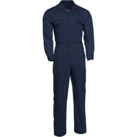 Men's Flame Resistant Essentials Coverall, 52RG, Navy