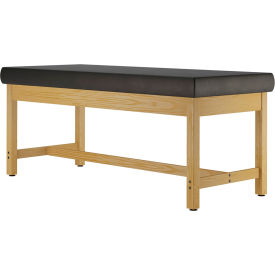 Protocol Medical Bench with 4 Legs, 72"W x 30"D x 27"H, Oak
