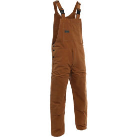 Men's Flame Resistant Deluxe Unlined Bib Overall, 44" x 30", Brown