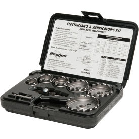 Hougen Holcutter Kit For Sheet Metal Holemaking, 1/8" Depth of Cut