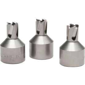 RotaCut Hole Cutter, 1/4" Dia. x 1/4" Depth of Cut, Pack of 3