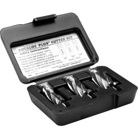 RotaLoc Plus Cutter Kit, 1/2, 5/8, 3/4" Diameter x 1" Depth of Cut