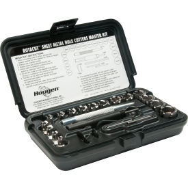 RotaCut Hole Cutter Master Kit, 6 to 20mm Dia. x 1/4" Depth of Cut