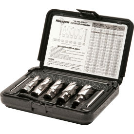 12,000-Series Oversized Annular Cutter Kit, 5/8, 3/4, 1, 1-1/8" Dia. x 1" Depth of Cut