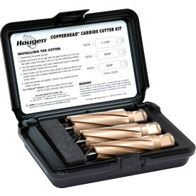 Copperhead Carbide Cutter Kit, 13/16, 15/16, 1-1/16" Diameter x 2" Depth of Cut