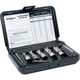 12,000-Series Annular Cutter Kit, 9/16, 11/16, 13/16, 1-1/16" Diameter x 1" Depth of Cut