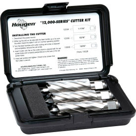 12,000-Series Cutter Kit, 13/16, 15/16, 1-1/16" Diameter x 2" Depth of Cut