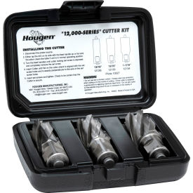 12,000-Series Cutter Kit, 13/16, 15/16, 1-1/16" Dia. x 1" Depth of Cut