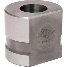 Round Die, Fits Model 75005, 11/16" Dia., >1/8" - 1/4" Thickness