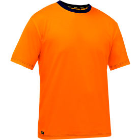 Men's Non-ANSI Short Sleeve T-Shirt, S, Hi-Vis Orange