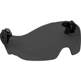 Safety Helmet Eye Shield with Quick Release System, One Size, Smoke