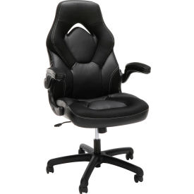 RESPAWN Ergonomic Gaming Chair, High Back, Flip-up Arms, Black