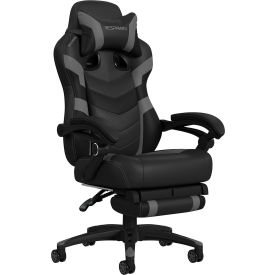 RESPAWN 110 Pro Ergonomic Gaming Chair with Footrest, Gray