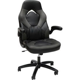 RESPAWN Ergonomic Gaming Chair, High Back, Flip-up Arms, Gray