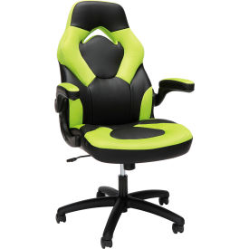 RESPAWN Ergonomic Gaming Chair, High Back, Flip-up Arms, Green