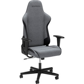 Racing Style Ergonomic Gaming Chair, High Back, Gray Fabric