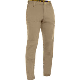 Men's Stretch Ripstop Vented Work Pants, 38" x 30", Tan