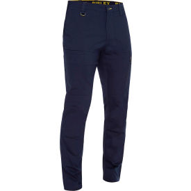 Men's Stretch Ripstop Vented X-Airflow Work Pants, 42" x 30", Navy