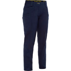 Women's Stretch Ripstop Vented X-Airflow Work Pants, Size 10R, Color Navy