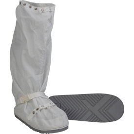 Cleanroom Boot Cover, X-Stat ESD Sole, L, White