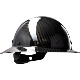 Full Brim Hard Hat, 8-Point Riveted, Non-Vented, Type 1, Black
