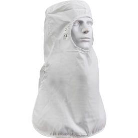 Cleanroom Hood, Pull Over, M, White