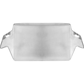 Name Tag Holder for Helmet, Vinyl, One Size, Clear