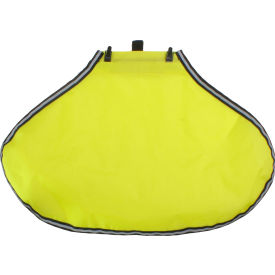 Hard Hat Reinforced Ripstop Neck Shade, Polyester, One Size, Hi-Vis Yellow