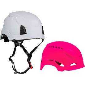Vented Shell Cover, Polycarbonate, One Size, Pink