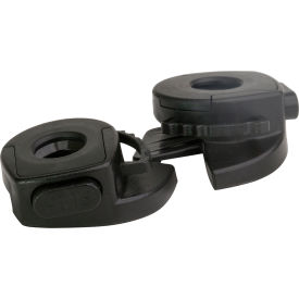 Eye Shield Quick Connect Attachment Clips, One Size, Black, Pack of 2