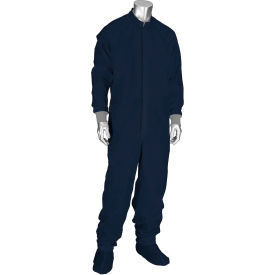 Cleanroom Coverall, M, Navy