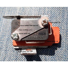 Microswitch Assembly For KF-Series Hand Sealers with & without Cutters