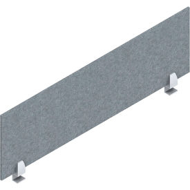 42"W x 3/8"D x 12-1/2"H, Denim