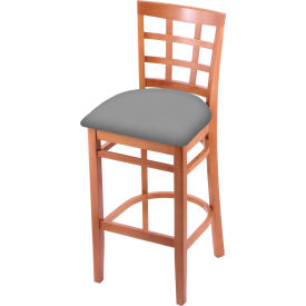 30" Bar Stool, Canter Folkstone Gray, Medium Finish