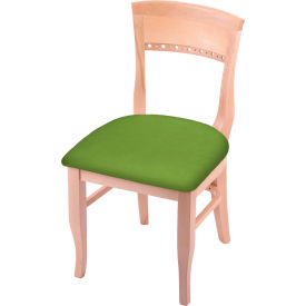 Hampton Arbor Dining Chair, Kiwi Green Seat, Natural Finish