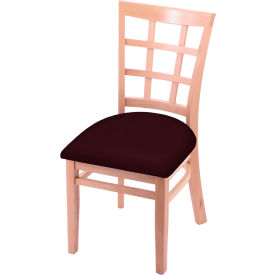 Hampton Bristol Dining Chair, Folkstone Gray Seat, Natural Finish