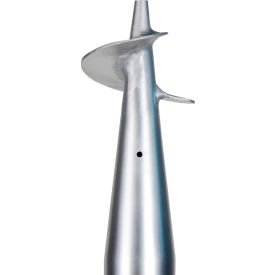 Sand Anchor for Center Pole Umbrellas, Galvanized Steel, 2 lb., Silver