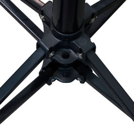 Mobile/Collapsible Patio Umbrella Support/Stand, 5 lb., Black