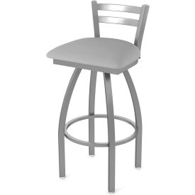 Adeline Stainless Steel 30" Swivel Outdoor Bar Stool, Breeze Sidewalk Seat