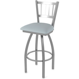 Contessa Stainless Steel 30" Swivel Outdoor Bar Stool, Breeze Sidewalk Seat
