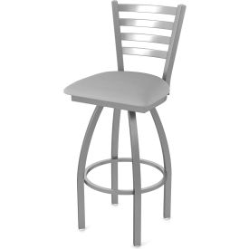 Jackie Stainless Steel 30" Swivel Outdoor Bar Stool, Breeze Sidewalk Seat