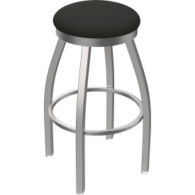 OD802 Misha Stainless Steel 30" Swivel Outdoor Bar Stool, Breeze Graphite Seat