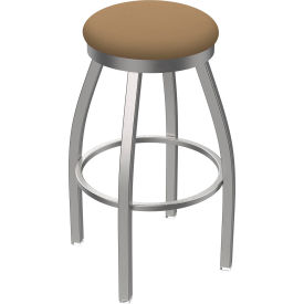 OD802 Misha Stainless Steel 30" Swivel Outdoor Bar Stool, Breeze Champagne Seat