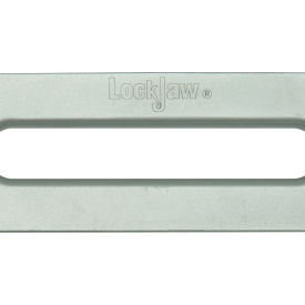 6" Wide Aluminum Fairlead for Synthetic Winch Lines, Silver