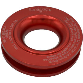 High Performance Recovery Ring, Fits 3/16", 1/4", 5/16" Dia. Synthetic Winch Ropes,Red