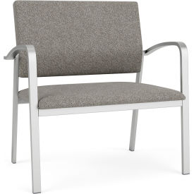 Newport Bariatric Chair, Silver Frame, Connelly Dove Fabric