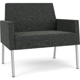 Mystic Lounge Bariatric Chair, Silver Frame, Connelly Crow Fabric
