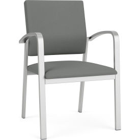 Newport Guest Chair, Silver Frame, Asteroid Fabric