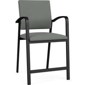 Newport Hip Guest Chair, Black Frame, Asteroid Fabric