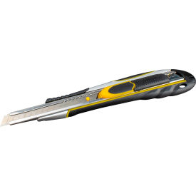 Standard Duty Thin Snap-Off Safety Utility Knife, Black